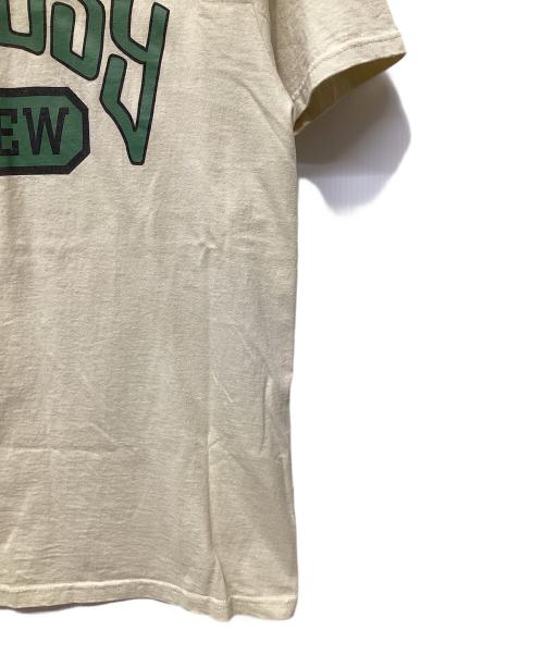 stussy（ステューシー）stussy (ステューシー) Tシャツ ベージュ サイズ:Sの古着・服飾アイテム