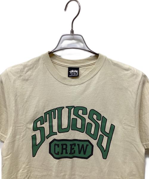 stussy（ステューシー）stussy (ステューシー) Tシャツ ベージュ サイズ:Sの古着・服飾アイテム