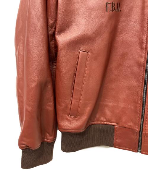 BOLINI（ボリーニ）BOLINI (ボリーニ) インディアンレザーブルゾン ブラウン サイズ:48の古着・服飾アイテム