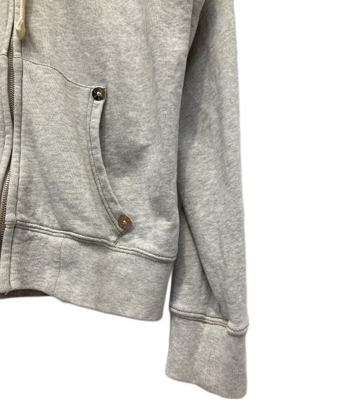 TRUE RELIGION（トゥルー レリジョン）TRUE RELIGION (トゥルー レリジョン) ジップパーカー ライトグレー サイズ:M／Mの古着・服飾アイテム
