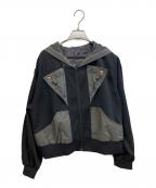 axes femme×KINGDOM heartsアクシーズファム×キングダムハーツ）の古着「ブルゾン」｜ブラック
