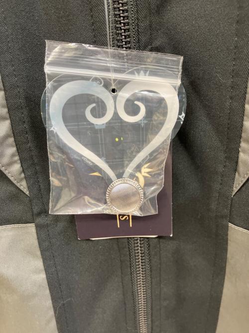 axes femme（アクシーズファム）axes femme (アクシーズファム) KINGDOM HEARTS (キングダムハーツ) ブルゾン ブラック サイズ:M 未使用品の古着・服飾アイテム