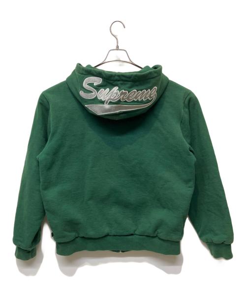 SUPREME（シュプリーム）Supreme (シュプリーム) ジップパーカー グリーン サイズ:XLの古着・服飾アイテム