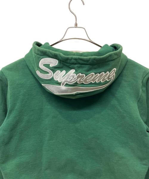 SUPREME（シュプリーム）Supreme (シュプリーム) ジップパーカー グリーン サイズ:XLの古着・服飾アイテム