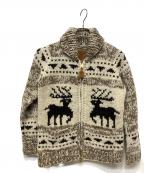 KANATAカナタ）の古着「カウチンニットカーディガン」