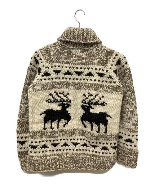 KANATA（カナタ）KANATA (カナタ) カウチンニットカーディガン サイズ:不明の古着・服飾アイテム