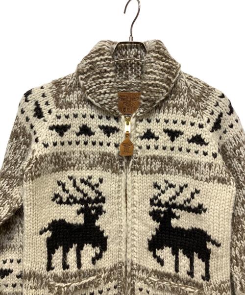 KANATA（カナタ）KANATA (カナタ) カウチンニットカーディガン サイズ:不明の古着・服飾アイテム