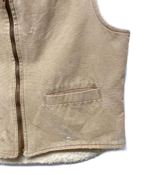 CarHartt（カーハート）CarHartt (カーハート) 裏ボアベスト ベージュ サイズ:不明の古着・服飾アイテム
