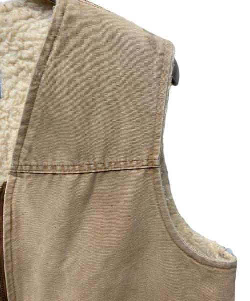 CarHartt（カーハート）CarHartt (カーハート) 裏ボアベスト ベージュ サイズ:不明の古着・服飾アイテム