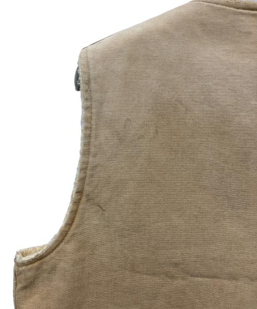 CarHartt（カーハート）CarHartt (カーハート) 裏ボアベスト ベージュ サイズ:不明の古着・服飾アイテム