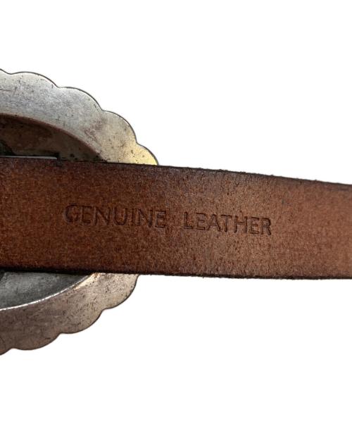 LAUREN RALPH LAUREN（ローレンラルフローレン）LAUREN RALPH LAUREN (ローレンラルフローレン) コンチョベルト ブラウン サイズ:Lの古着・服飾アイテム