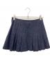 BURBERRY BLUE LABEL（バーバリー ブルー レーベル）の古着「プリーツミニスカート」｜インディゴ