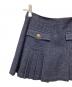 中古・古着 BURBERRY BLUE LABEL (バーバリー ブルー レーベル) プリーツミニスカート インディゴ サイズ:36：5000円