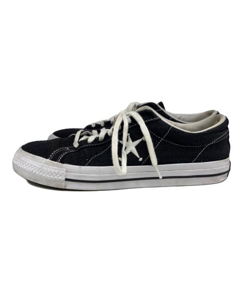 stussy（ステューシー）stussy (ステューシー) Converse x Stüssy One Star Black and White ブラック サイズ:28cmの古着・服飾アイテム