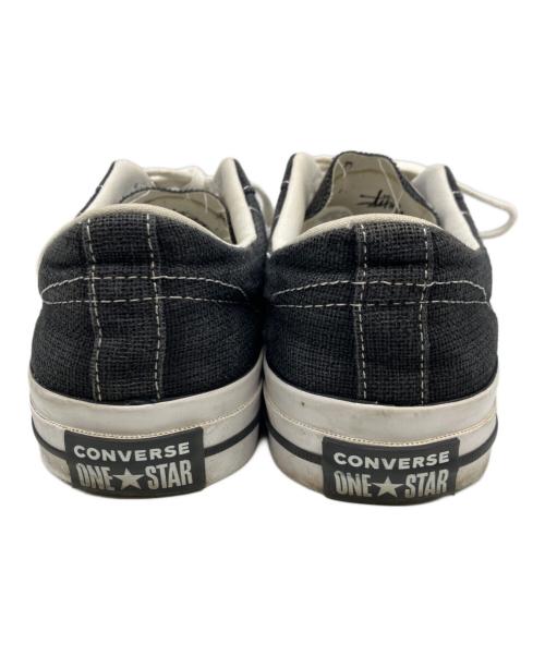 stussy（ステューシー）stussy (ステューシー) Converse x Stüssy One Star Black and White ブラック サイズ:28cmの古着・服飾アイテム