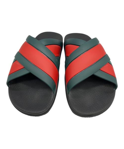 GUCCI（グッチ）GUCCI (グッチ) サンダル ブラック サイズ:40の古着・服飾アイテム