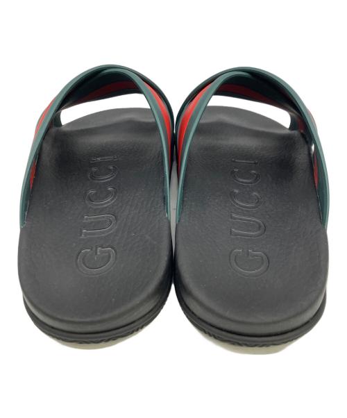 GUCCI（グッチ）GUCCI (グッチ) サンダル ブラック サイズ:40の古着・服飾アイテム
