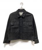 BARNYARDSTORMバンヤードストーム）の古着「デニムジャケット」｜ブラック