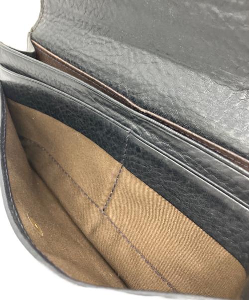 genten（ゲンテン）genten (ゲンテン) 長財布 ブラックの古着・服飾アイテム