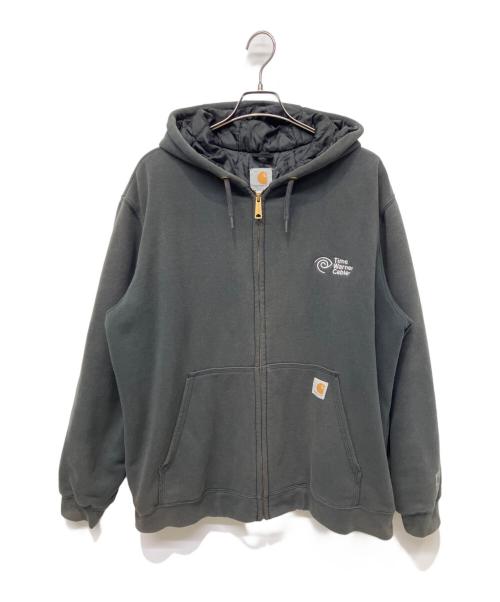 CarHartt（カーハート）CarHartt (カーハート) QUILT LINED HOODIE ブラック サイズ:XLの古着・服飾アイテム