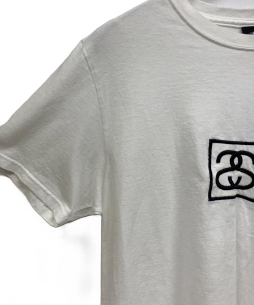 stussy（ステューシー）stussy (ステューシー) 半袖Tシャツ ホワイト サイズ:Sの古着・服飾アイテム