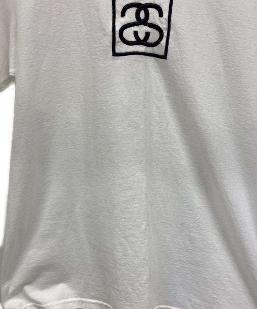 stussy（ステューシー）stussy (ステューシー) 半袖Tシャツ ホワイト サイズ:Sの古着・服飾アイテム