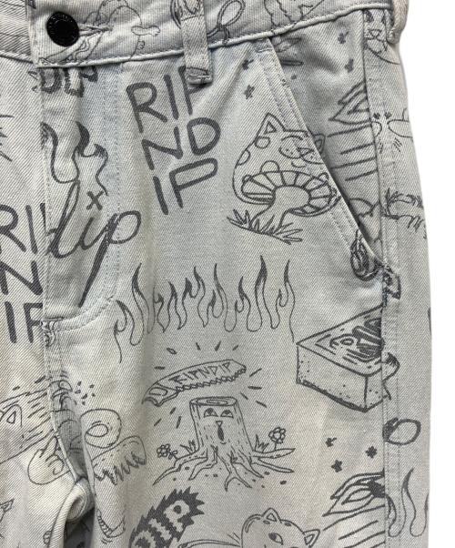 RIPNDIP（リップンディップ）RIPNDIP (リップンディップ) デニムパンツ ライトグレー サイズ:30の古着・服飾アイテム