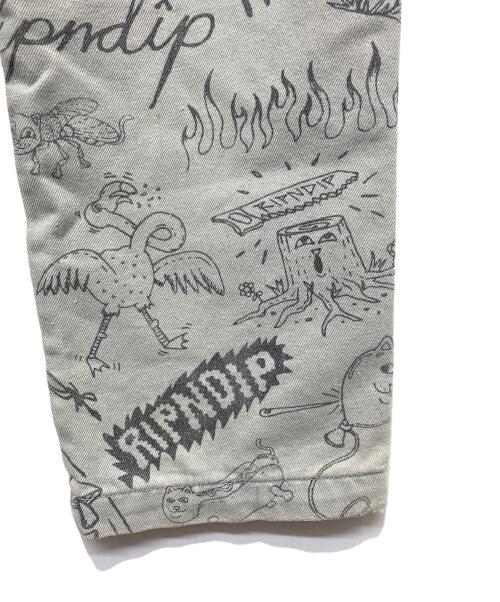 RIPNDIP（リップンディップ）RIPNDIP (リップンディップ) デニムパンツ ライトグレー サイズ:30の古着・服飾アイテム