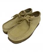 CLARKSクラークス）の古着「ワラビーシューズ」｜ベージュ