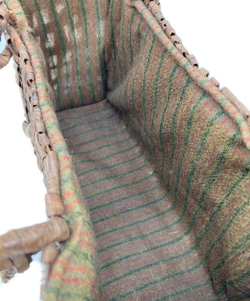 折笠 春光（オリカサ シュンコウ）折笠 春光 (オリカサ シュンコウ) カゴバッグ ブラウンの古着・服飾アイテム