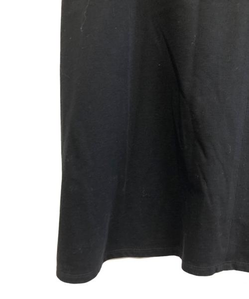 BLUE LABEL CRESTBRIDGE（ブルーレーベルクレストブリッジ）BLUE LABEL CRESTBRIDGE (ブルーレーベルクレストブリッジ) ノースリーブブラウス ブラック×レッド サイズ:38の古着・服飾アイテム
