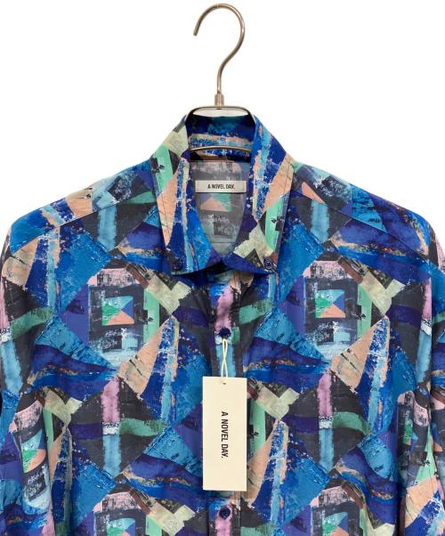 A NOVEL DAY（ア ノーベル デイ）A NOVEL DAY (ア ノーベル デイ) 長袖シャツ マルチカラー サイズ:M 未使用品の古着・服飾アイテム