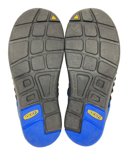 KEEN（キーン）KEEN (キーン) サンダル ブラック×ブルー サイズ:28cmの古着・服飾アイテム