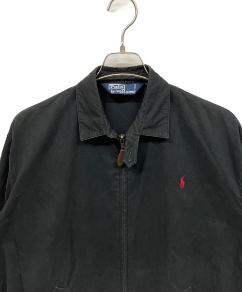 POLO RALPH LAUREN（ポロ・ラルフローレン）POLO RALPH LAUREN (ポロ・ラルフローレン) スイングトップ ブラック サイズ:Mの古着・服飾アイテム