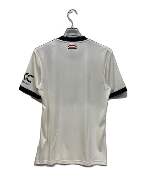 adidas（アディダス）adidas (アディダス) サッカーユニフォーム ホワイト サイズ:Lの古着・服飾アイテム