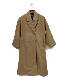 NEW BALANCE（ニューバランス）の古着「ダブルコート」｜ブラウン