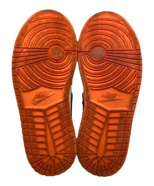 NIKE（ナイキ）NIKE (ナイキ) ハイカットスニーカー ブラック×オレンジ×ホワイト サイズ:27cmの古着・服飾アイテム