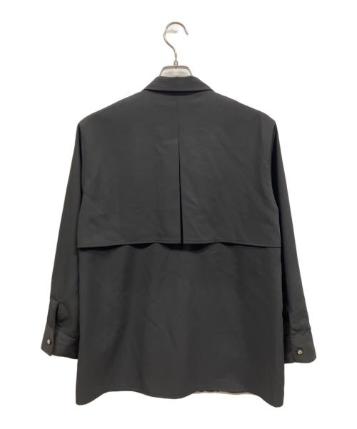 HARE（ハレ）HARE (ハレ) アシメプリーツシャツ ブラック サイズ:Freeの古着・服飾アイテム