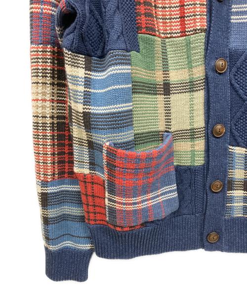 POLO RALPH LAUREN（ポロ・ラルフローレン）POLO RALPH LAUREN (ポロ・ラルフローレン) 厚手カーディガン マルチカラー サイズ:Mの古着・服飾アイテム