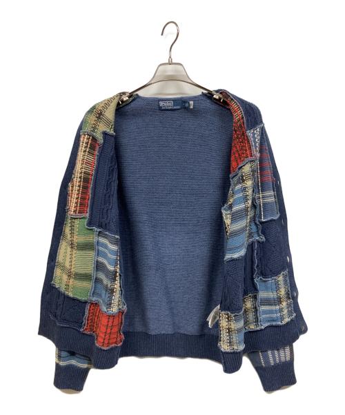 POLO RALPH LAUREN（ポロ・ラルフローレン）POLO RALPH LAUREN (ポロ・ラルフローレン) 厚手カーディガン マルチカラー サイズ:Mの古着・服飾アイテム