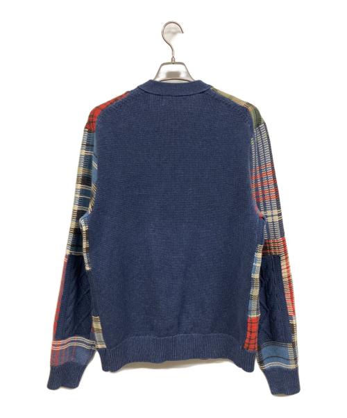 POLO RALPH LAUREN（ポロ・ラルフローレン）POLO RALPH LAUREN (ポロ・ラルフローレン) 厚手カーディガン マルチカラー サイズ:Mの古着・服飾アイテム