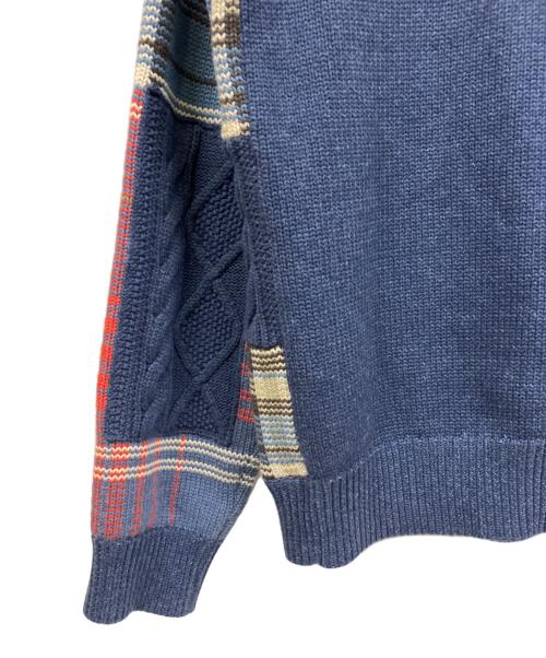 POLO RALPH LAUREN（ポロ・ラルフローレン）POLO RALPH LAUREN (ポロ・ラルフローレン) 厚手カーディガン マルチカラー サイズ:Mの古着・服飾アイテム