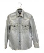 DIESELディーゼル）の古着「デニムシャツ」｜インディゴ