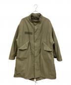 FREAK'S STOREフリークスストア）の古着「ライナー付モッズコート」｜オリーブ
