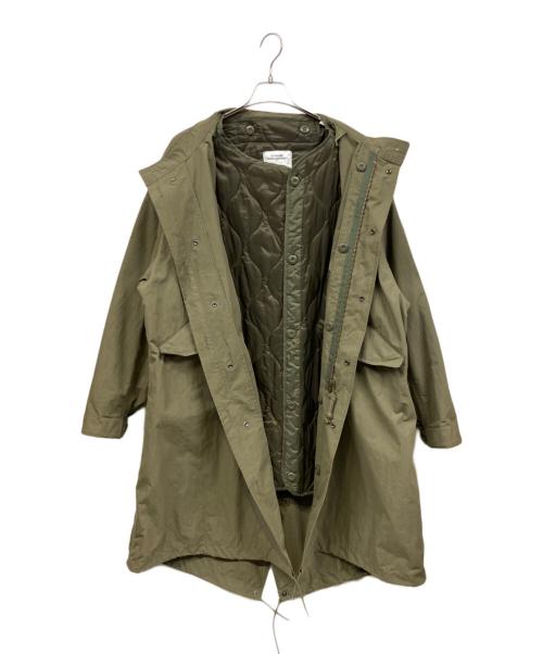 FREAK'S STORE（フリークスストア）FREAK'S STORE (フリークスストア) ライナー付モッズコート オリーブ サイズ:Mの古着・服飾アイテム