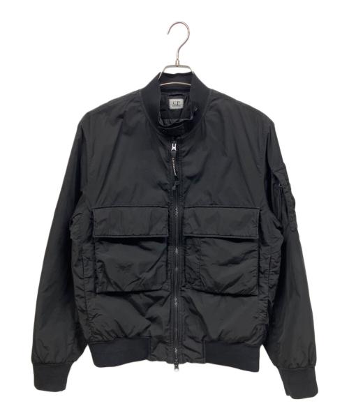 C.P COMPANY（シーピーカンパニー）C.P COMPANY (シーピーカンパニー) CHROME-R中綿ボンバージャケット ブラック サイズ:Sの古着・服飾アイテム