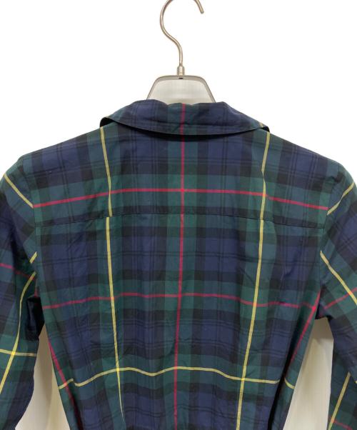 BROOKS BROTHERS（ブルックスブラザーズ）BROOKS BROTHERS (ブルックスブラザーズ) シャツワンピース グリーン サイズ:4の古着・服飾アイテム