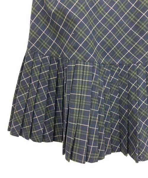 BURBERRY BLUE LABEL（バーバリー ブルー レーベル）BURBERRY BLUE LABEL (バーバリー ブルー レーベル) スカート グリーン サイズ:38の古着・服飾アイテム