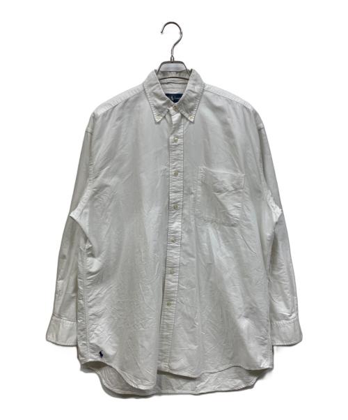 POLO RALPH LAUREN（ポロ・ラルフローレン）POLO RALPH LAUREN (ポロ・ラルフローレン) ボタンダウンシャツ ホワイト サイズ:Mの古着・服飾アイテム