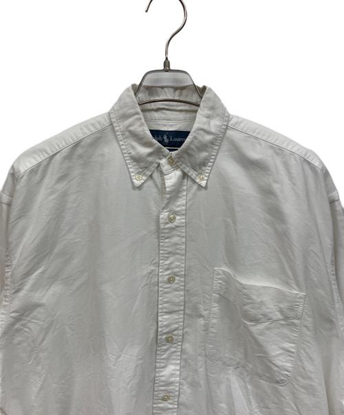 POLO RALPH LAUREN（ポロ・ラルフローレン）POLO RALPH LAUREN (ポロ・ラルフローレン) ボタンダウンシャツ ホワイト サイズ:Mの古着・服飾アイテム